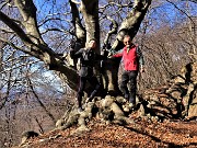 Festa di fiori sui dirimpettai Monti Ocone e Tesoro dalla Forcella Alta al Pertus – 11mar23- FOTOGALLERY